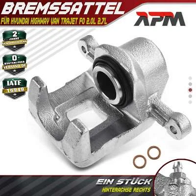Pinza de freno eje trasero derecho 38 mm para Hyundai Highway Van Trajet FO 2.0L 2.7L - Imagen 1 de 4