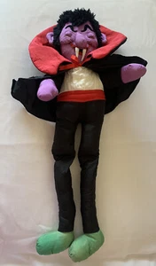 Vintage Halloween Vampire international silver Dracula 26” Parachute Plush Rare - Picture 1 of 7