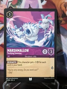 Lorcana Marshmallow Terrifying Snowman Uncommon 51/204 Ursula’s Return Non Foil - Picture 1 of 1