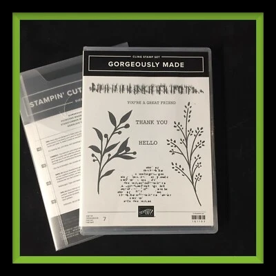 Stampin' Up! Juego de sellos y mueres magníficamente hechos......... ¡ver ejemplos!  #271 Foto 1 de 4