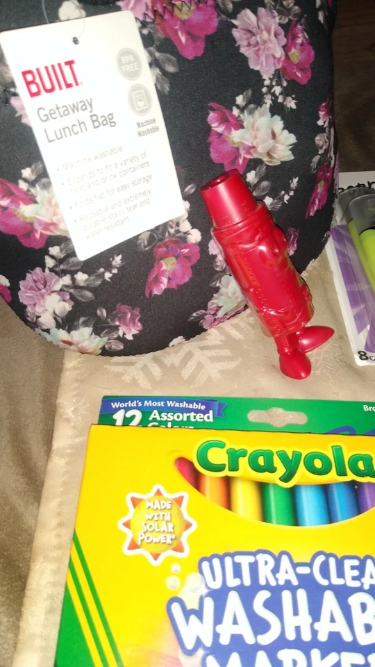 New school supply bundle with new  lunch tote . Offer is excellent and FINAL. - Image 1 of 4