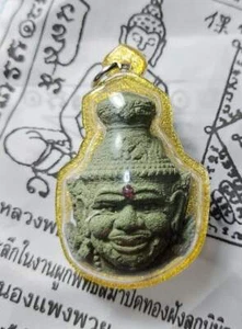 Potente colgante Tafai amuleto Buda tailandés phra ermitaño. - Imagen 1 de 2