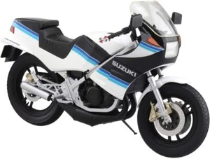 Skynet 1/12 Completed Motorbike Suzuki RG250Γ Blue x White AOSHIMA Japan #2 - Picture 1 of 12