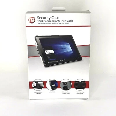 CTA Digital Security Case with Kickstand and Anti-Theft Cable for Surface Pro 4 - Image 1 of 4