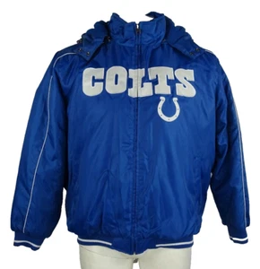 Indianapolis Colts NFL Team Apparel Men's Winter Coat - Picture 1 of 8
