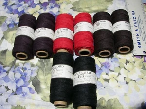 1 carrete ~ Cable de cáñamo de calidad premium Hemptique ~ Tú eliges el tono - Imagen 1 de 6