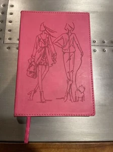 C.R. Gibson Fashionista Journal ~ Pink Etched “Leather” ~ Designed Pages - Picture 1 of 5