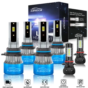 Kit de faros antiniebla LED blancos para Toyota Camry LE sedán 4 puertas 2002-2006 - Imagen 1 de 12