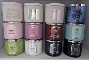 Bath & Body Works / White Barn 3 WICK CANDLE -  U Choose Scent NEW in Box Set A - Picture 1 of 42