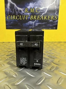 Siemens Q240 40 Amp 2 Pole Circuit Breaker Type QP ITE 240VAC 2P Plug On - Bild 1 von 8