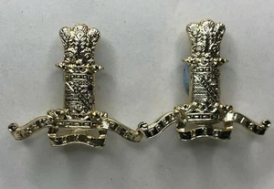 11. Husaren Halsband Abzeichen Paar eloxiert Staybrite  - Bild 1 von 3