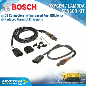 2 x Genuine Bosch Oxygen Lambda Sensors for Audi A6 C5 4B2 Allroad C5 4BH - Picture 1 of 2