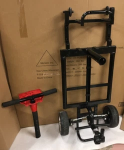 **W3431 MOBILITY SCOOTER FULL CHASSIS FRAME/STEERING ASSBY/FRONT TIRES HANDLEBAR - Picture 1 of 19