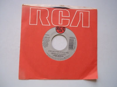 LORRIE MORGAN A Picture Of Me (Without You) / Tears On My 45 RPM 7" Record 1991 - Image 1 of 4