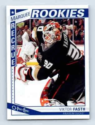 2013-14 O-Pee-Chee Update Marquee Rookies Viktor Fasth Rookie Anaheim Ducks #517 - Image 1 of 2