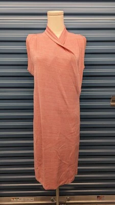 NUEVO Vestido para mujer Misook XS imitación envolvente tejido elástico sin mangas cambio Foto 1 de 4