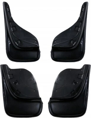 4x guardabarros negro para Audi 100 4A berlina Foto 1 de 4