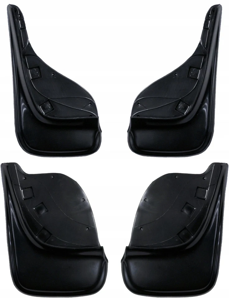 4x guardabarros negro Audi 100 C4 1990-1994 berlina Foto 1 de 4