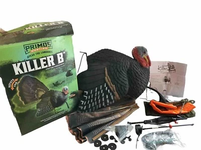 Primos 69021 Killer B Gobbler Strutting Turkey Hunting Decoy. New in box - Image 1 of 4