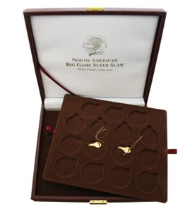 Estuche de almacenamiento de exhibición de monedas de coleccionista gran juego de América del Norte - Imagen 1 de 3