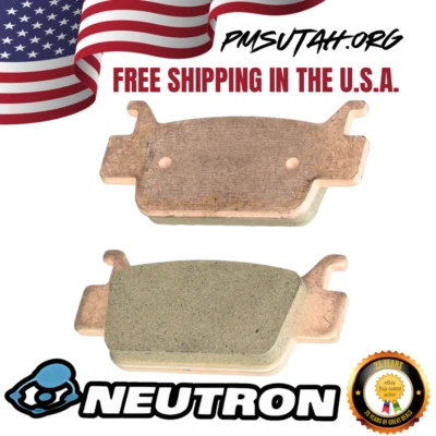 Neutron Brake Pads 2008–2009 Honda TRX 700XX TRX700XX ATV Rear Back Pad 1 Set - Image 1 of 3