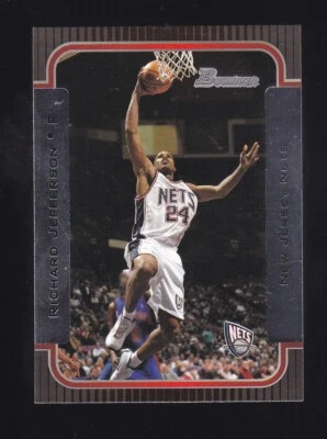 2003-04 Bowman Richard Jefferson #49 New Jersey Nets Foto 1 de 2