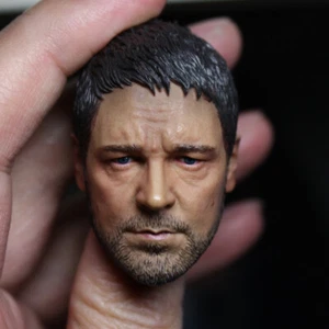 1:6 Gladiator Head Model Russell Ira Crowe Head Sculpt F 12" Male Figure Body - Picture 1 of 4