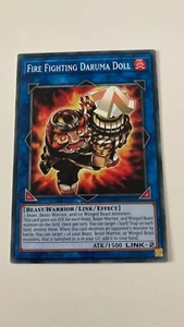 Yu-Gi-Oh! Fire Fighting Daruma Doll MP19-EN031 Mint 1st Edition - Picture 1 of 1