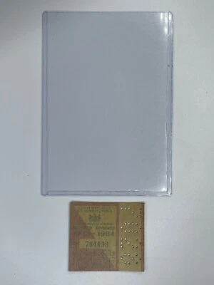 1963 1964 Pennsylvania Inspection Sticker w/ HOLDER Pa VTG UNISSUED! Bus Trailer - Image 1 of 3