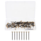  60 Pcs Thumbtack Copper Office Heavy Duty Hooks Picture Wall Mounted