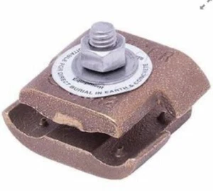 (C) Harger A1BC AL 1 Bolt Connector (Qty 10) - Picture 1 of 2