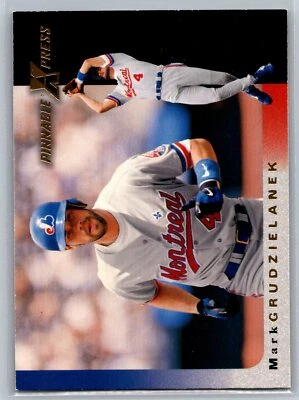 Mark Grudzielanek 1997 Pinnacle X-Press BASEBALL #83 Montreal Expos - Image 1 of 2