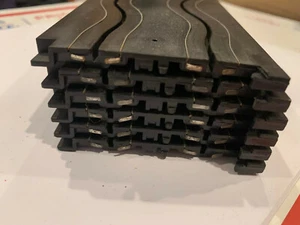 6 PCS AURORA AFX 9" WIGGLE SLOT CAR TRACK - Picture 1 of 2