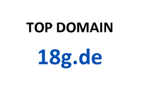 TOP Domain      18g.de - Bild 1 von 1