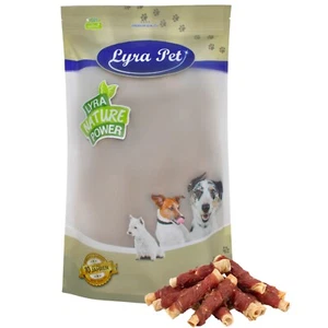 1 kg Kaurollen mit Entenbrust natur Kausnack Kauartikel Hundefutter Lyra Pet® - Bild 1 von 7