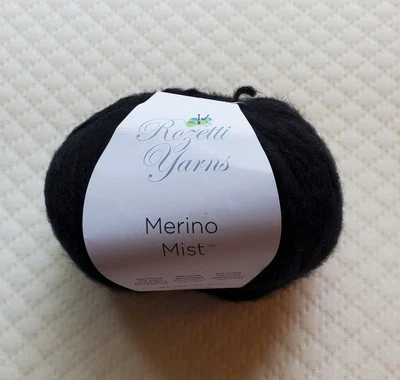 New Rozetti Yarn Merino Mist 60% Viscose 20% Acrylic 20% #110 Night Lot 8014 - Image 1 of 4