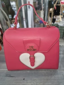 Love Moschino Borsa A Mano Donna Fucsia BM44 - Picture 1 of 7