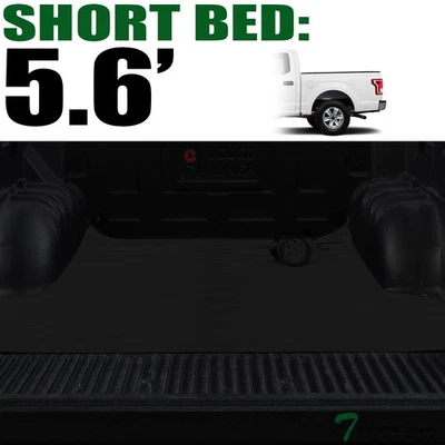 TLAPS For 2015-2024 Ford F150 5.5 Ft 66" Short Cab Rubber Truck Bed Mat Liner v2 Foto 1 de 4