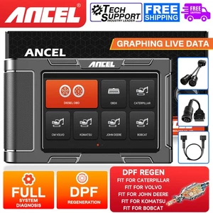 ANCEL HD3600 Construction Machinery Full System Heavy Duty Truck Scanner Tools - Picture 1 of 12
