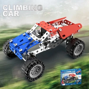 Children assembled model, alloy building blocks, off-road vehicle assembly toys - Picture 1 of 16