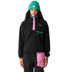 Picture Arcca Womens ¼ Fleece Tec-Sweatshirt - Black - Imagen 1 de 20
