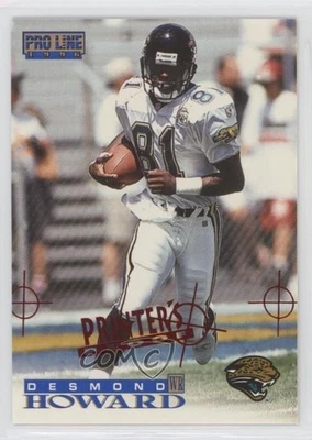 1996 Pro Line Printer's Proof Desmond Howard #144 - Image 1 of 2