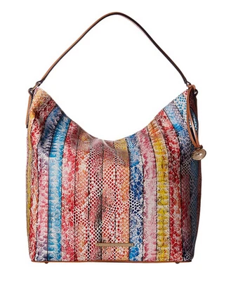 Brahmin Harrison Hobo Handbag Dove Multi-Color Rainbow NWT & Dust Bag - Image 1 of 4