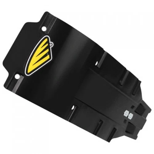 Placa de derrapagem Cycra Speed Armor alto impacto preta 6021-12 para motocicleta - Imagem 1 de 1