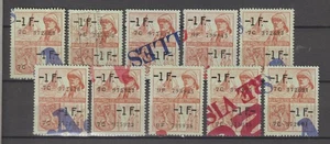 Belgium Revenue Cinderellas Fiscal Fiscaux Taxpaid Tax Stamps Fiscaalzegels 2 - Picture 1 of 1