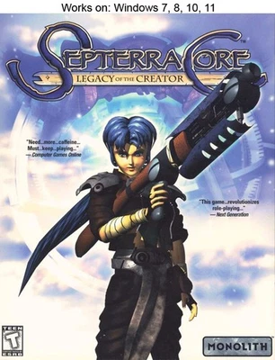 Septerra Core: Legacy of the Creator PC Game 1999 Windows 10 11 - Image 1 of 2