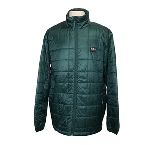 Chaqueta Ultraligera Element Track Puff Para Hombre Talla XXL Verde Cuello Simulado Cremallera Bolsillos’s - Imagen 1 de 15