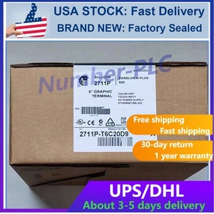 2711P-T6C20D9 New ALLEN BRADLEY 2711P-T6C20D9 PanelView Plus 600 Touchscreen - Picture 1 of 4