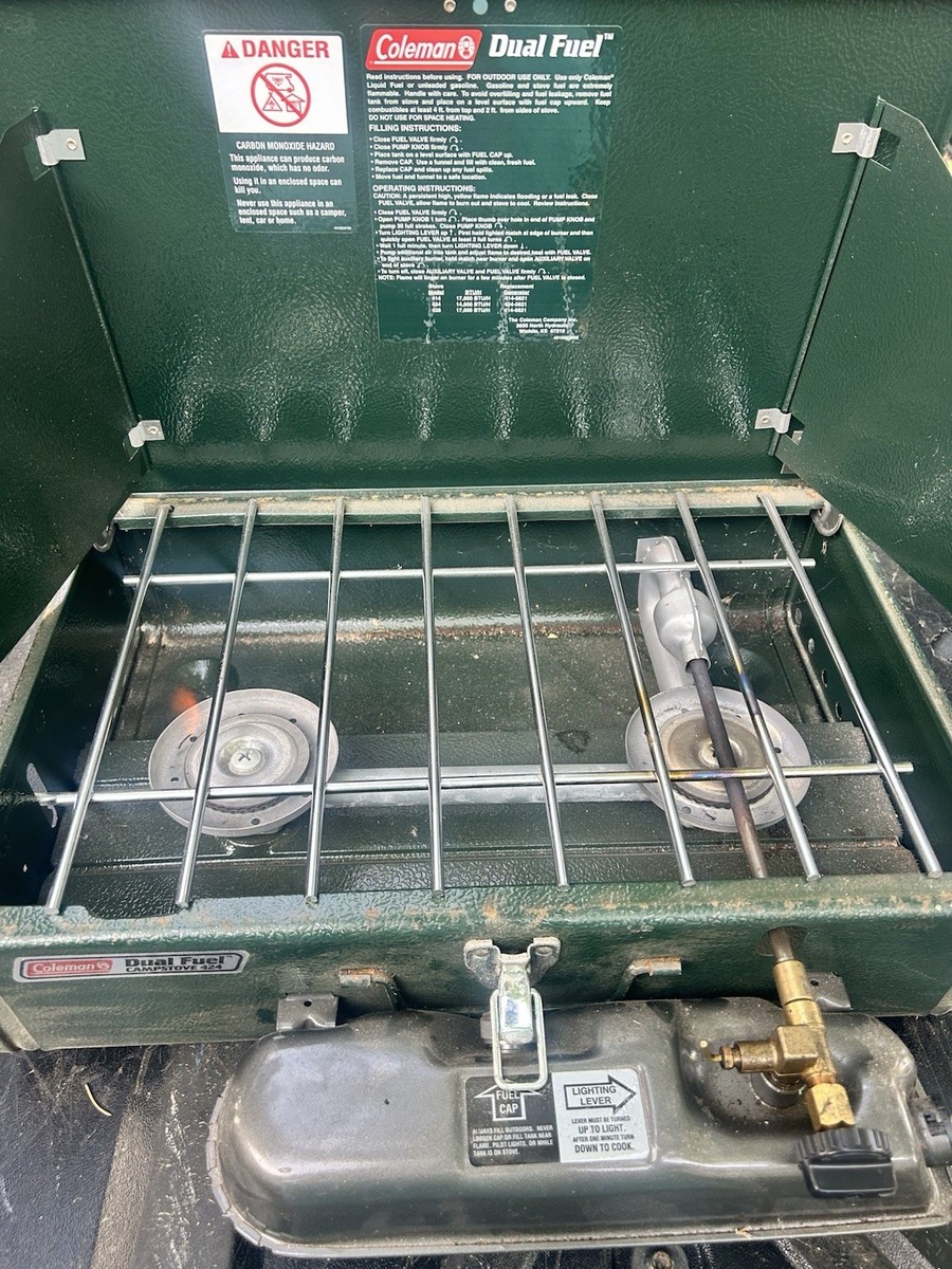 Coleman Dual Fuel Stove 424 for sale | eBay