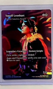 MTG Magic the Gathering FCA Through The Ages Showcase Foil #22 Squall Leonhart - Picture 1 of 2